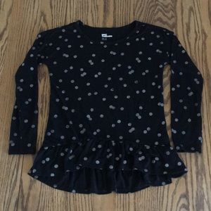 Girls Polkadot shirt